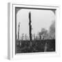 High Explosive Shells Bursting in Mametz Wood, France, World War I, 1916-null-Framed Photographic Print