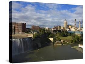 High Falls Area, Rochester, New York State, United States of America, North America-Richard Cummins-Stretched Canvas