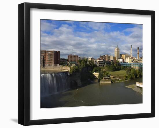 High Falls Area, Rochester, New York State, United States of America, North America-Richard Cummins-Framed Photographic Print
