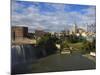 High Falls Area, Rochester, New York State, United States of America, North America-Richard Cummins-Mounted Photographic Print
