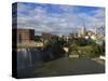 High Falls Area, Rochester, New York State, United States of America, North America-Richard Cummins-Stretched Canvas