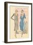 High Fashion Flappers-null-Framed Art Print