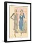 High Fashion Flappers-null-Framed Art Print