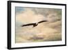 High Flyer Bald Eagle-Jai Johnson-Framed Giclee Print