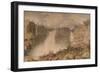 High Force, Teesdale, c1807-Francis Nicholson-Framed Giclee Print
