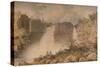 High Force, Teesdale, c1807-Francis Nicholson-Stretched Canvas