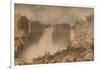 High Force, Teesdale, c1807-Francis Nicholson-Framed Giclee Print