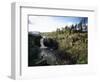 High Force Waterfall, the Pennine Way, River Tees, Teesdale, County Durham, England-David Hughes-Framed Photographic Print