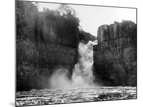 High Force Waterfalls-Fred Musto-Mounted Photographic Print