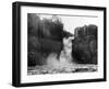 High Force Waterfalls-Fred Musto-Framed Photographic Print