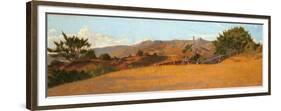 High Ground-Odoardo Borrani-Framed Premium Giclee Print