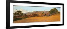 High Ground-Odoardo Borrani-Framed Premium Giclee Print