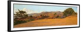 High Ground-Odoardo Borrani-Framed Premium Giclee Print