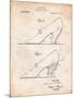 High Heel Shoes 1919 Patent-Cole Borders-Mounted Art Print