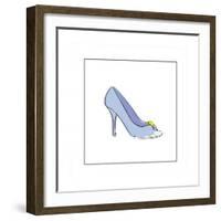 High Heeled Open Toed Shoe-null-Framed Giclee Print