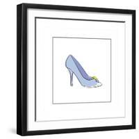 High Heeled Open Toed Shoe-null-Framed Giclee Print