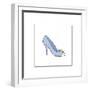 High Heeled Open Toed Shoe-null-Framed Giclee Print