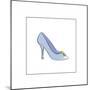 High Heeled Open Toed Shoe-null-Mounted Giclee Print