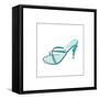 High Heeled Shoe-null-Framed Stretched Canvas