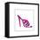 High Heeled Shoe-null-Framed Stretched Canvas