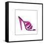 High Heeled Shoe-null-Framed Stretched Canvas