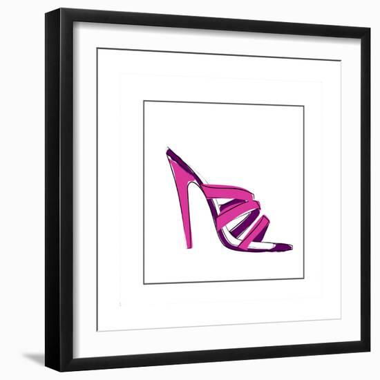 High Heeled Shoe-null-Framed Giclee Print