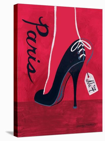 High Heels Paris-Jennifer Matla-Stretched Canvas