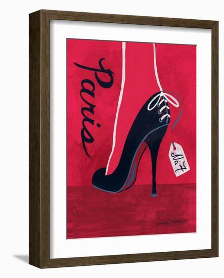 High Heels Paris-Jennifer Matla-Framed Art Print