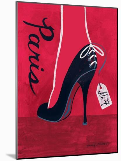 High Heels Paris-Jennifer Matla-Mounted Art Print