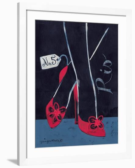 High Heels Rio-Jennifer Matla-Framed Art Print