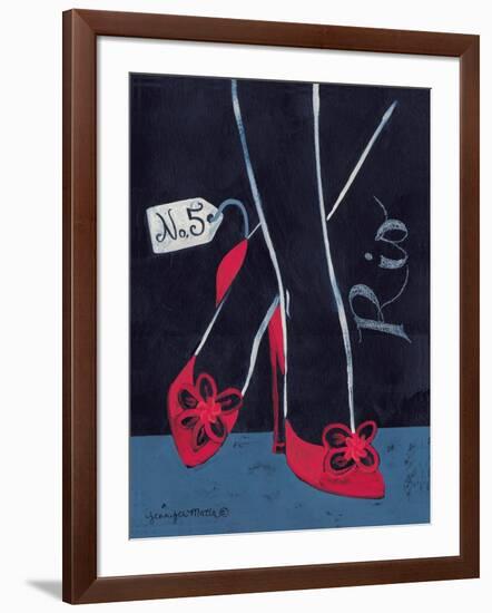 High Heels Rio-Jennifer Matla-Framed Art Print