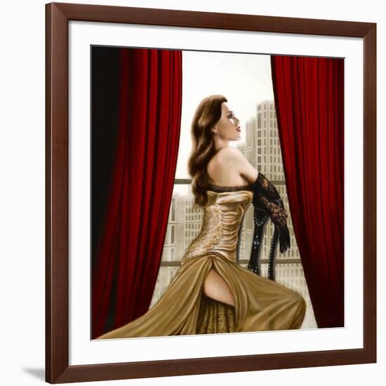 High Heels-John Silver-Framed Art Print