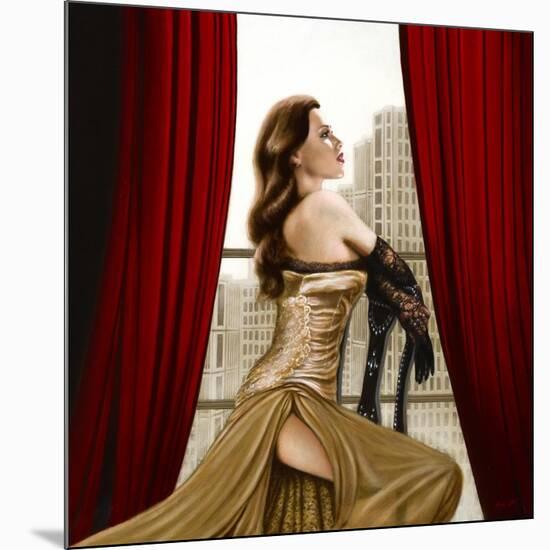 High Heels-John Silver-Mounted Art Print