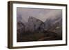 High in the mountain, 1875-Kitty Lange Kielland-Framed Giclee Print