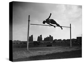 High Jump Championship in Colombes, 1952-null-Stretched Canvas