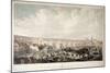 High Level Bridge, Newcastle Upon Tyne, Engraved by George Hawkins (1819-52)-John Wilson Carmichael-Mounted Giclee Print