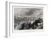 High Level Bridge over the Tyne at Newcastle, 1849-Thomas Abiel Prior-Framed Giclee Print