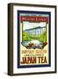 High Line Brand Tea-null-Framed Art Print