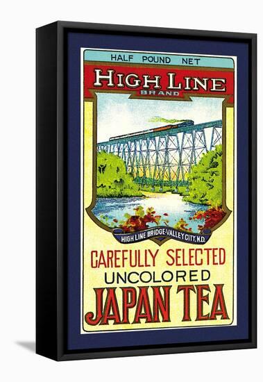 High Line Brand Tea-null-Framed Stretched Canvas