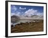 High Mountain Lake and Mountain Peaks, Beside the Karakoram Highway, China-Alison Wright-Framed Photographic Print