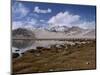 High Mountain Lake and Mountain Peaks, Beside the Karakoram Highway, China-Alison Wright-Mounted Photographic Print