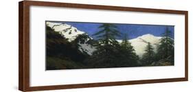 High Mountains, 1912-Angelo Morbelli-Framed Giclee Print