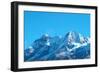 High Mountains, Covered by Snow.-Vakhrushev Pavel-Framed Photographic Print