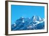 High Mountains, Covered by Snow.-Vakhrushev Pavel-Framed Photographic Print