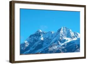 High Mountains, Covered by Snow.-Vakhrushev Pavel-Framed Photographic Print