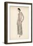 High Neck Dress 1922-null-Framed Art Print