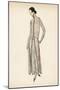 High Neck Dress 1922-null-Mounted Art Print