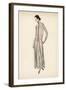 High Neck Dress 1922-null-Framed Art Print