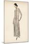 High Neck Dress 1922-null-Mounted Art Print