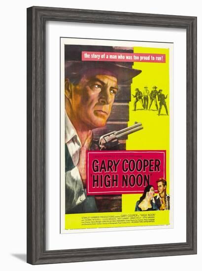 High Noon, 1952, Directed by Fred Zinnemann-null-Framed Giclee Print